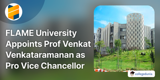 FLAME University Appointed Prof Venkat Venkataramanan as Pro Vice Chancellor